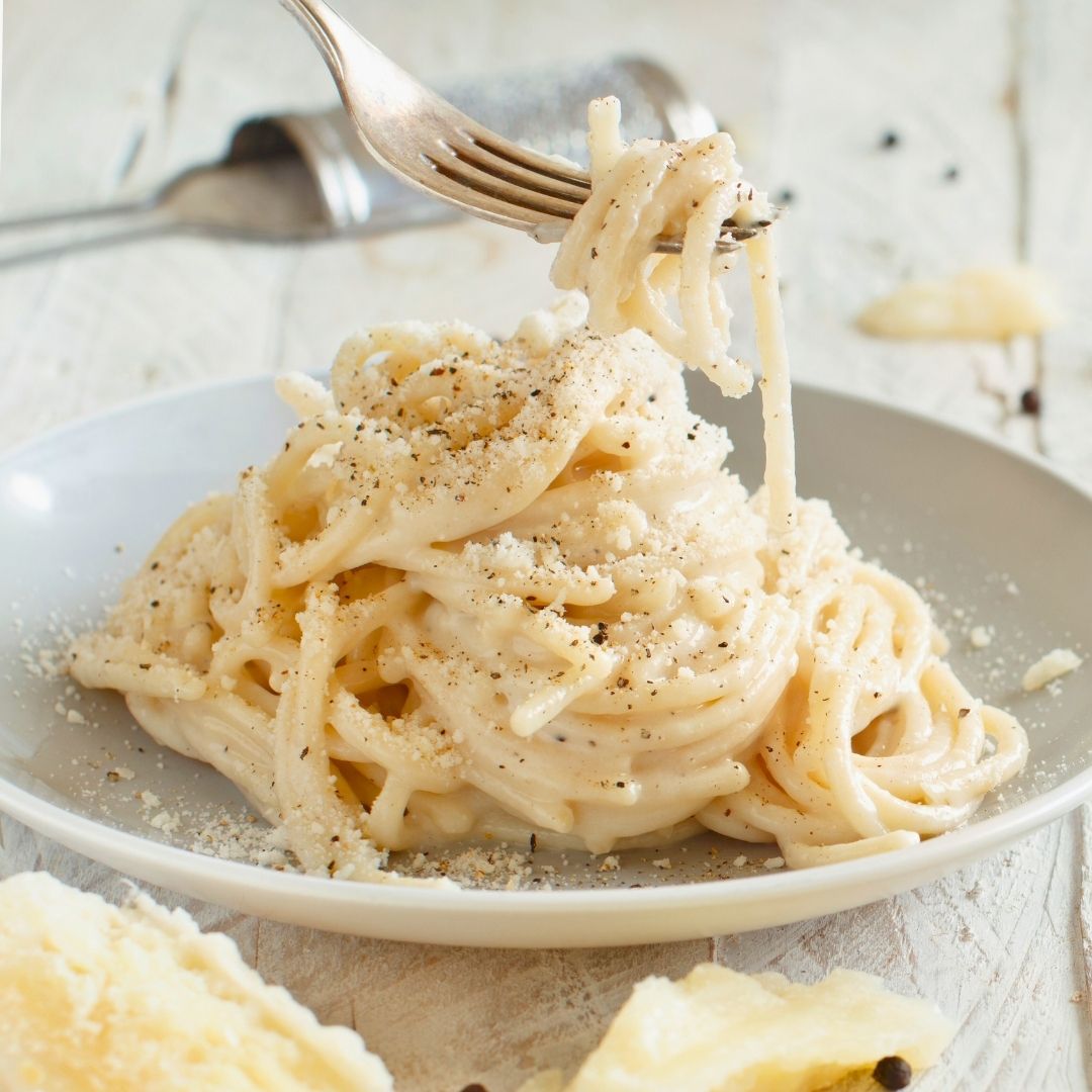 Cacio e pepe pasta